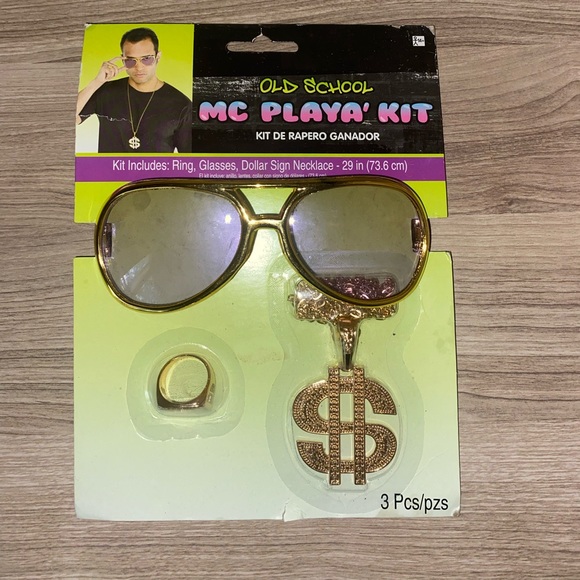 Amscan Inc | Accessories | Mc Playa Kit Rapper Old School | Poshmark